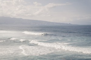 Surfers at Ho'okipa Beach Maui           